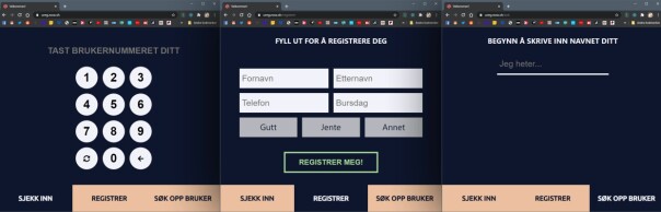 U-reg hjelper norske ungdomsklubber i å administrere driften, blant annet ved at besøkende sjekker inn med en PIN-kode.