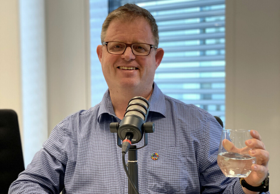 Simen Sommerfeldt er CTO i Bouvet og en av grunnleggerne av Lær Kidsa Koding. 📸: Privat
