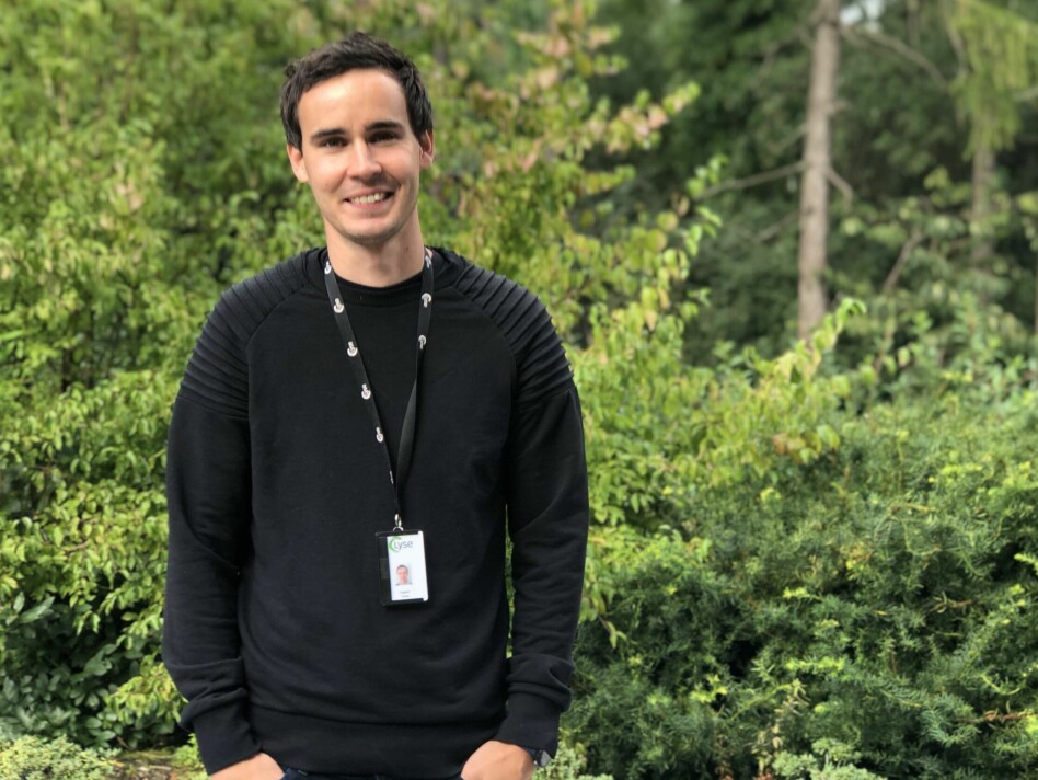 Vegard Terøy er leder for kommunikasjon i det Stavanger-baserte energi- og teleselskapet Lyse, som nylig søkte etter en utvikler med kompetanse innen universell utforming. 📸: Privat