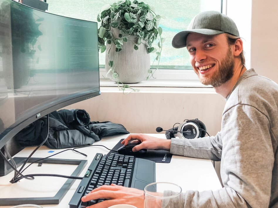 Balder Ulfeng har fått jobb som backend-utvikler i konsulentselskapet Epinova i Oslo.