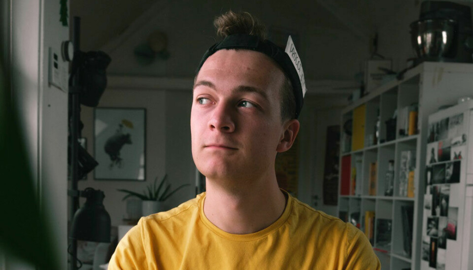 Tobias Wulvik arbeider til daglig som designer i Umble. 📸: Privat
