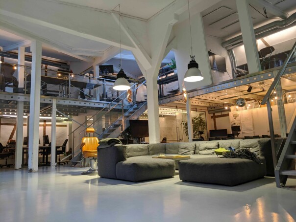 Lokalene deres på Grünerløkka i Oslo står for tida ganske så tomme. I tillegg har de lokaler i San Fransisco - jada, for å være nærmere Silicon Valley. 📸: Sanity