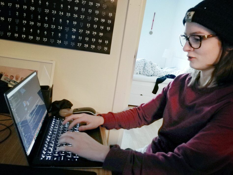 Tone Wermundsen er konsulent hos Fink, for tida ute i oppdrag for den nye Ruter-appen. 📸: Privat