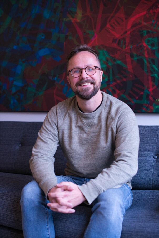 Teknolog og partner Gaute Magnussen i Boitano. 📸: Privat