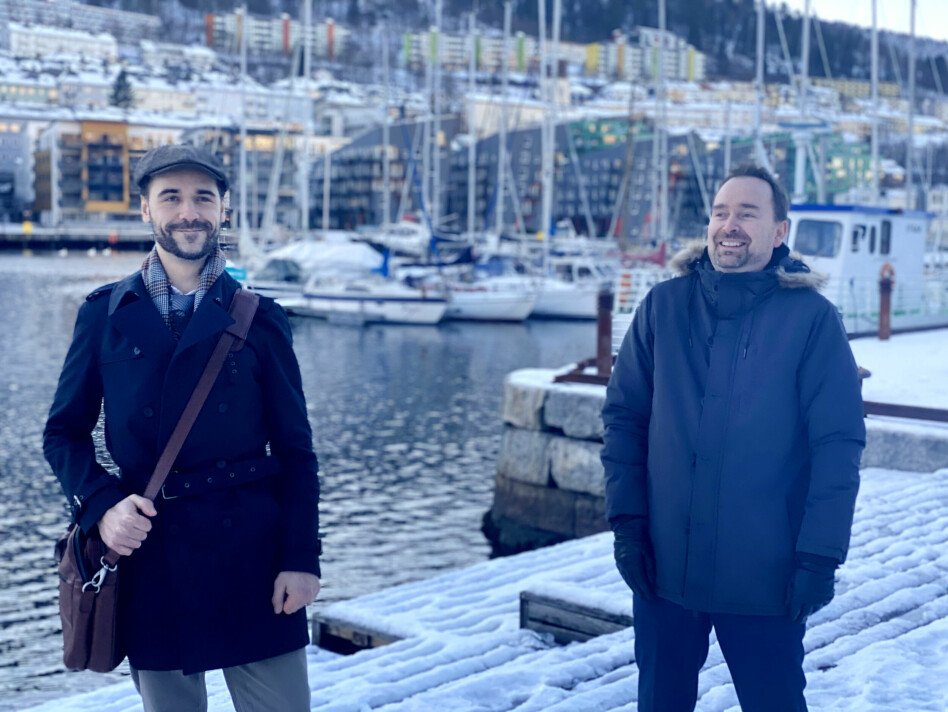 Bjørn Bredesen og Trond-Egil Hegerstrøm starter i Webstep i Bergen.
