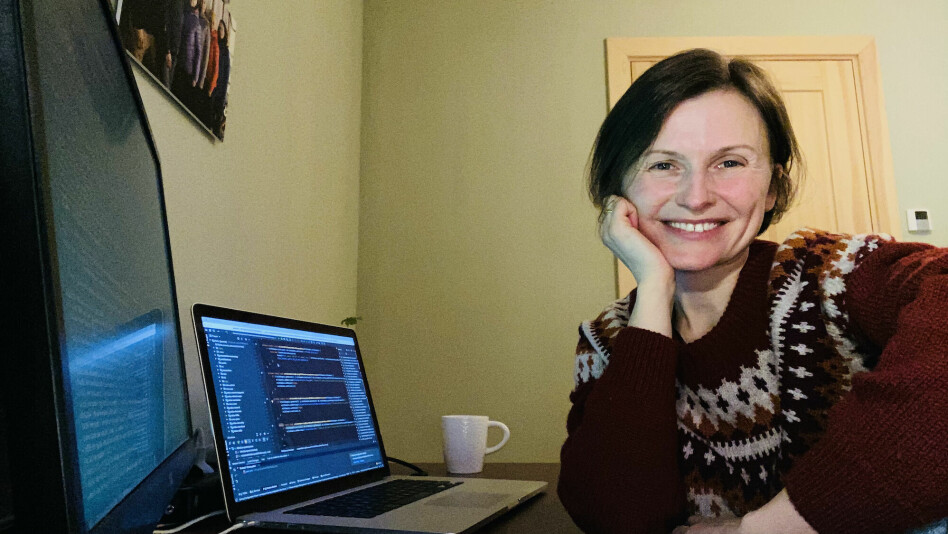 Lene Hallen Wasskog er selvstendig konsulent, og jobber nå for TINE, med blant annet en storfe-database. 📸: Privat