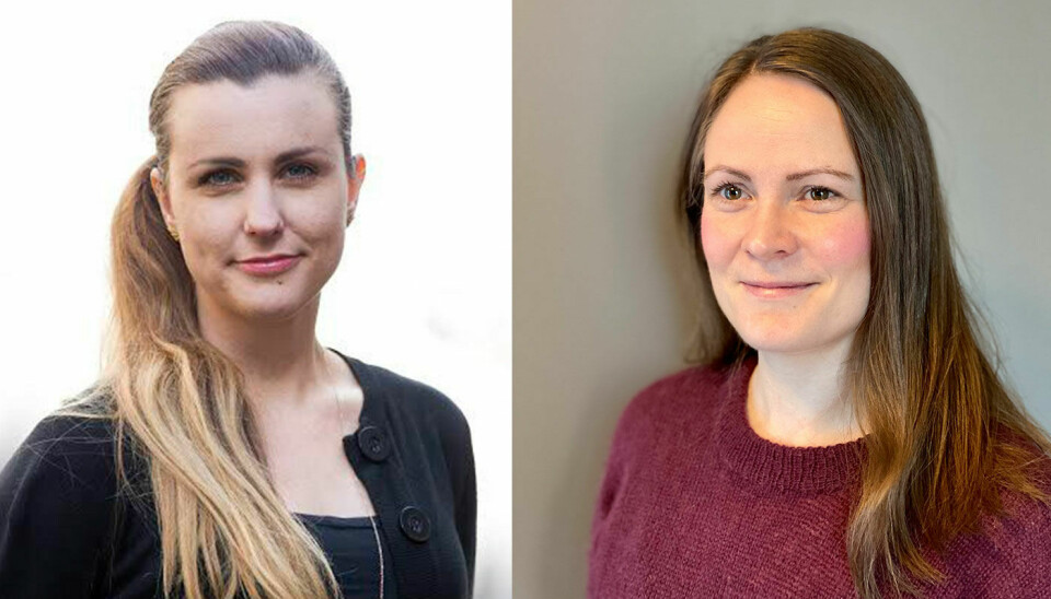 Leder for kvalitet og utviling i Netlife, Randi BB Govertsen, og avdelingsleder for Kantega Bergen, Audhild Kårstad, forteller at de begge har begynt med digital onboarding av ansatte. 📸: Privat