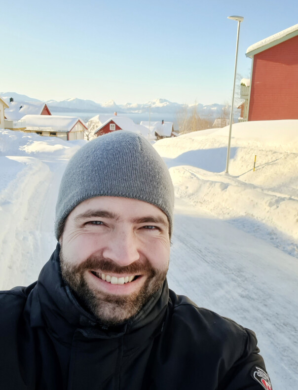 Are Espelid Wold oppfordrer alle til å komme seg ut i løpet av arbeidsdagen. 📸: Privat