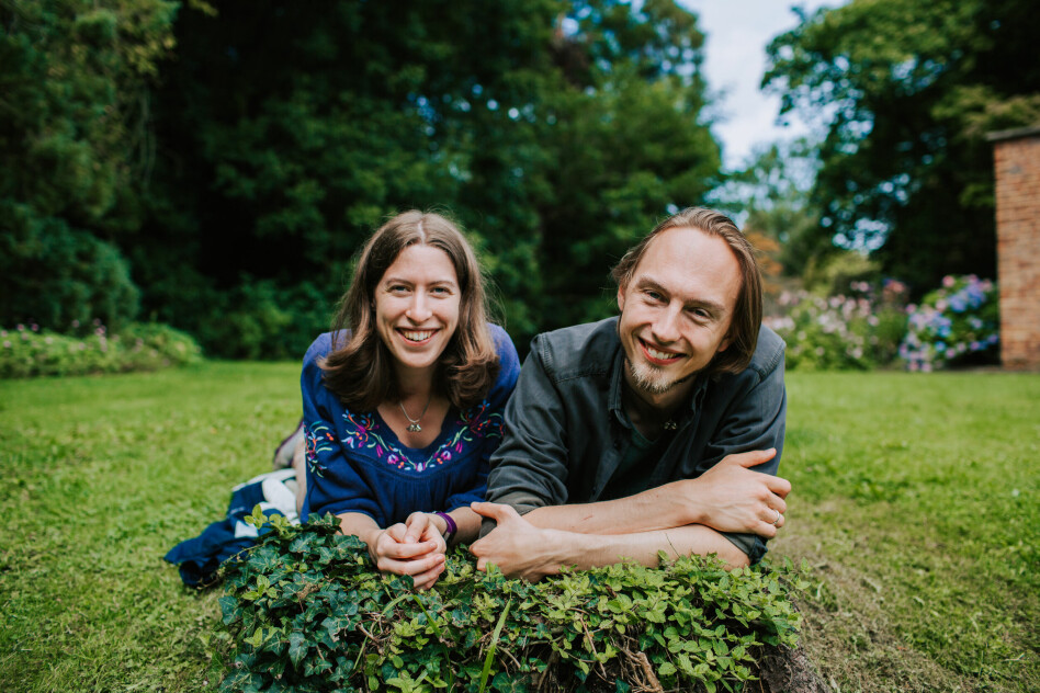 Paret Clare og Christer Eckermann driver selskapet Snuti sammen. Sammen utvikler de blant annet spill, hvor de står for alt fra 3D-modelleringen til selve programmeringen. 📸: Privat