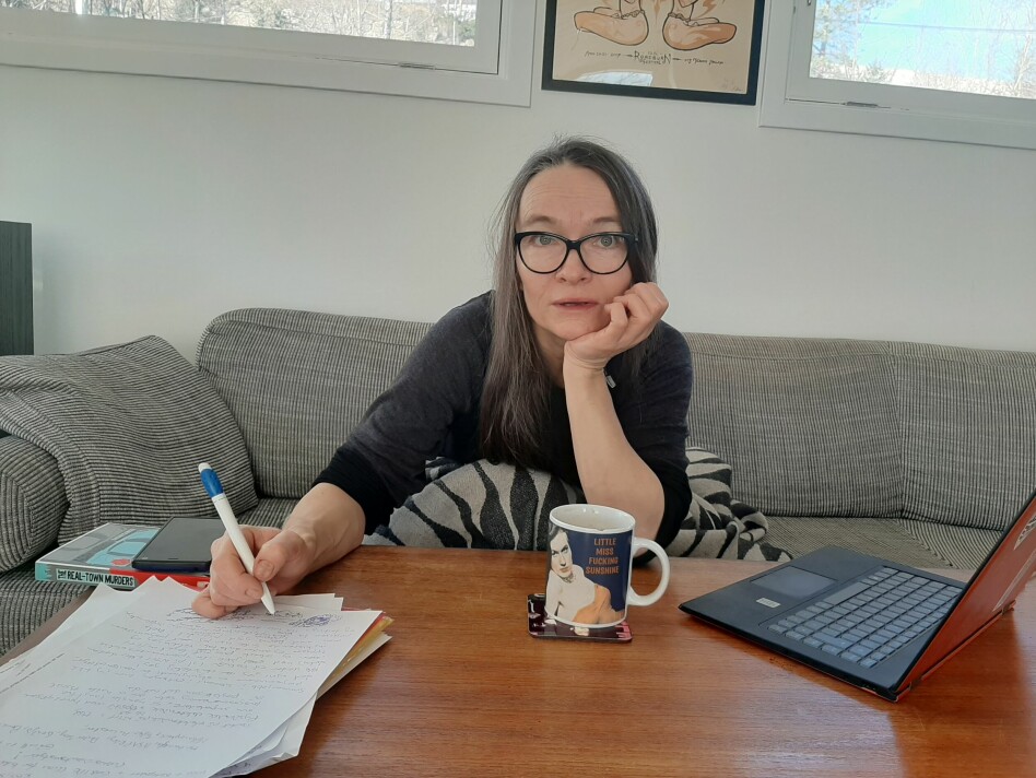 Ann-Karin Kihle har jobba som utvikler i snart 25 år, og er i dag senior programvare-utvikler i Thales. 📸: Privat