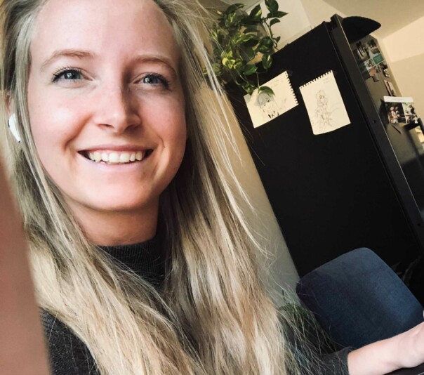 I kode24-timen snakker vi med Caroline Odden i Bekk om blant annet hvordan de bruker React ute hos Entur. 📸: Privat