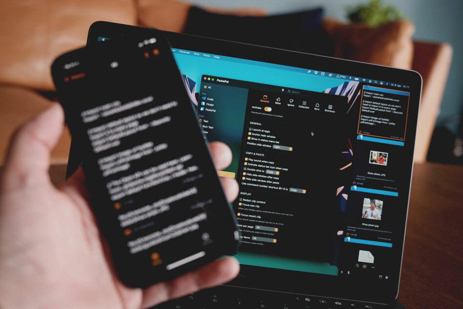 PastePal 2.0 kan relativt enkelt tilpasses både iPhone og Mac, takket være at alt er skrevet i Swift og SwiftUI. 📸: Ole Petter Baugerød Stokke