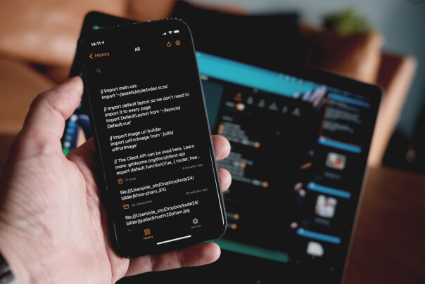 - Jeg gjenbruker deler av macOS-koden, spesielt hvordan utklippstavla og databasen fungerer, for iOS-utgaven, forteller Khoa Pham om PastePal sin iOS-versjon. 📸: Ole Petter Baugerød Stokke