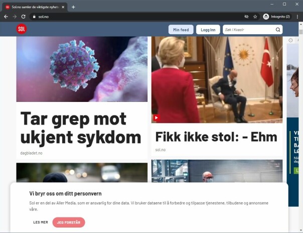 Vi vil at nettsider skal bry seg om personvernet vårt. Men vi er tydeligvis lei av måten de gjør det på.