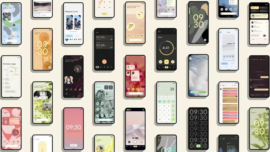 En av nyhetene i Android 12 er at brukergrensesnittet skal fargelegges basert på bakgrunnsbildet ditt. Spørsmålet er om dette er noe apputviklere vil takle spesielt godt. 📸: Google