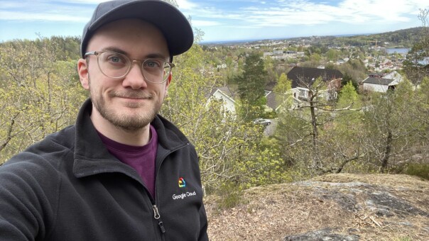 Trym Nilsen er utvikler i Shortcut, og jobber mye med Android. Her oppsummerer han årets presentasjon av Google-nyheter. 📸: Privat