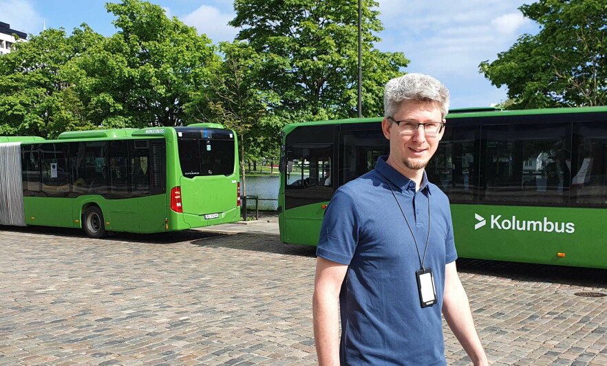 Jan Terje Egeland er innleid fra Webstep til Kolumbus hvor han arbeider på sky-infrastruktur. 📸: Privat