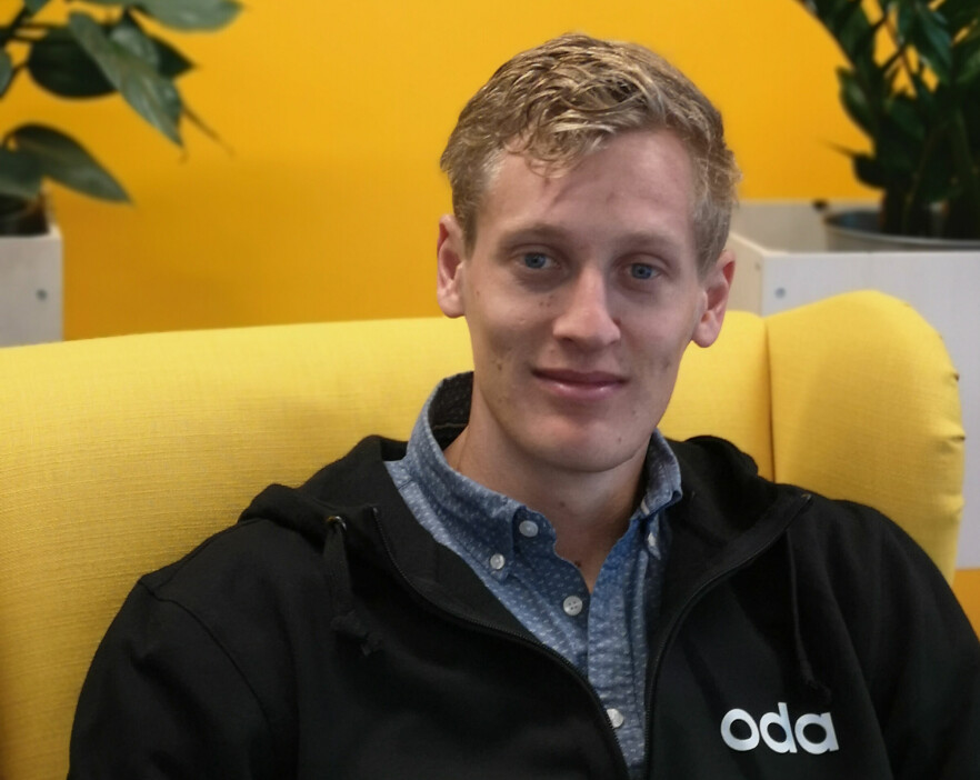 Anders Liland er Software Engineer i Cloud Platform-teamet til Oda. 📸: Privat