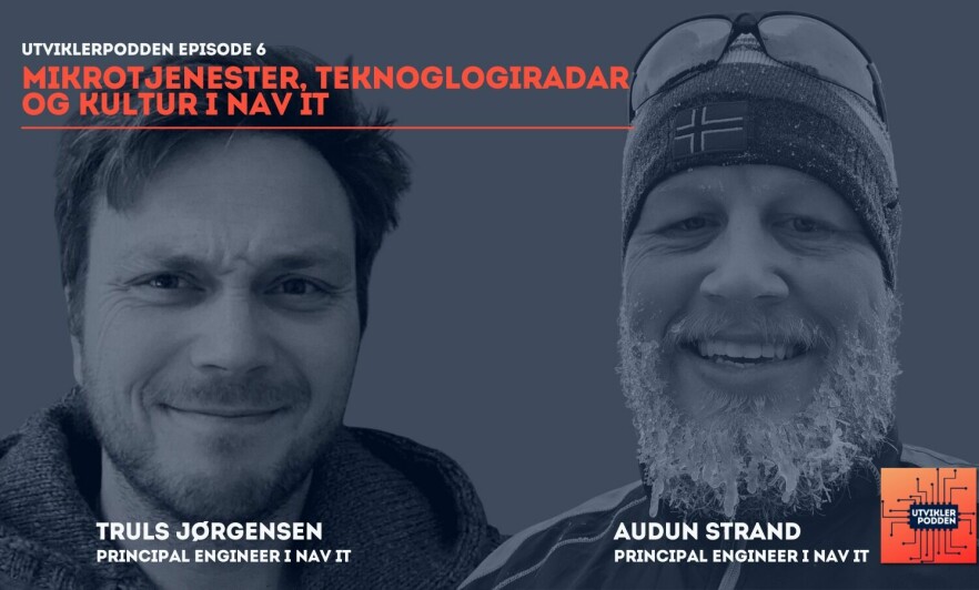 Episode 6 av utviklerpodden.