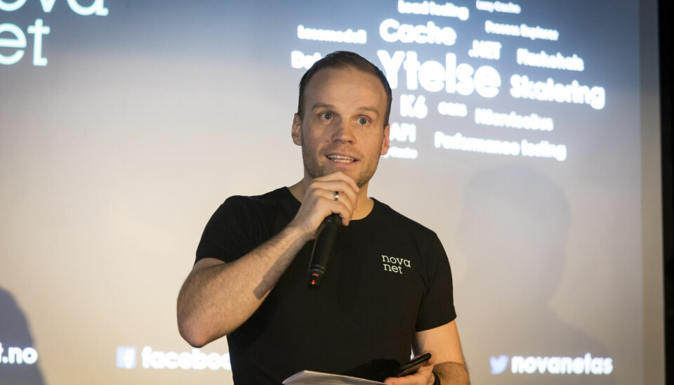 Lars Alexander Jakobsen jobber til vanlig med Azure i Novanet. 📸: Privat