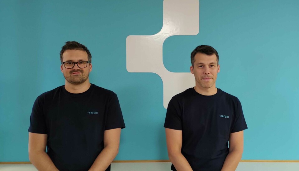 Sjefsarkitekt Bjørn-Tore Hagen og systemarkitekt og utvikler Morten Johansen er også aktive i devops-miljøet hos Cerum.