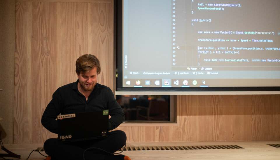 Anders Marschsteiner i Bouvet Norge testet Blazor for første gang på et ekte prosjekt. 📸: Privat