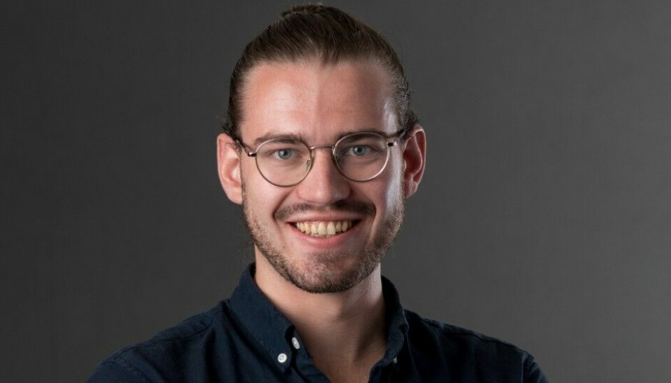 Øyvind Aukner i Capra Consulting digger Gatsby. 📸: Privat