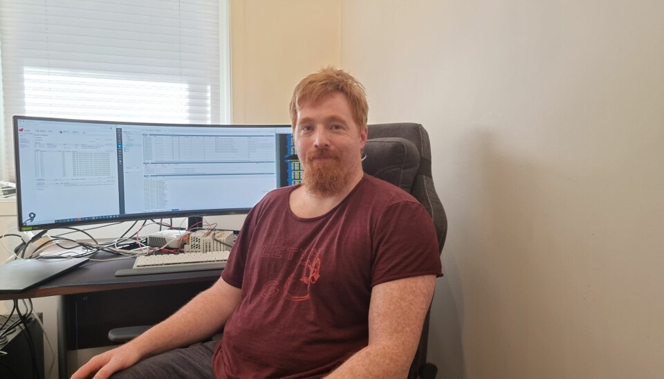Senior Automation Engineer Roy-Martin Hauge liker friheten c++ tilbyr. 📸: Privat