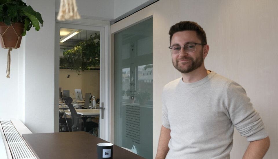 Gisle Kvalvik (30) er ny backend-utvikler i Epinova. 📸: Privat