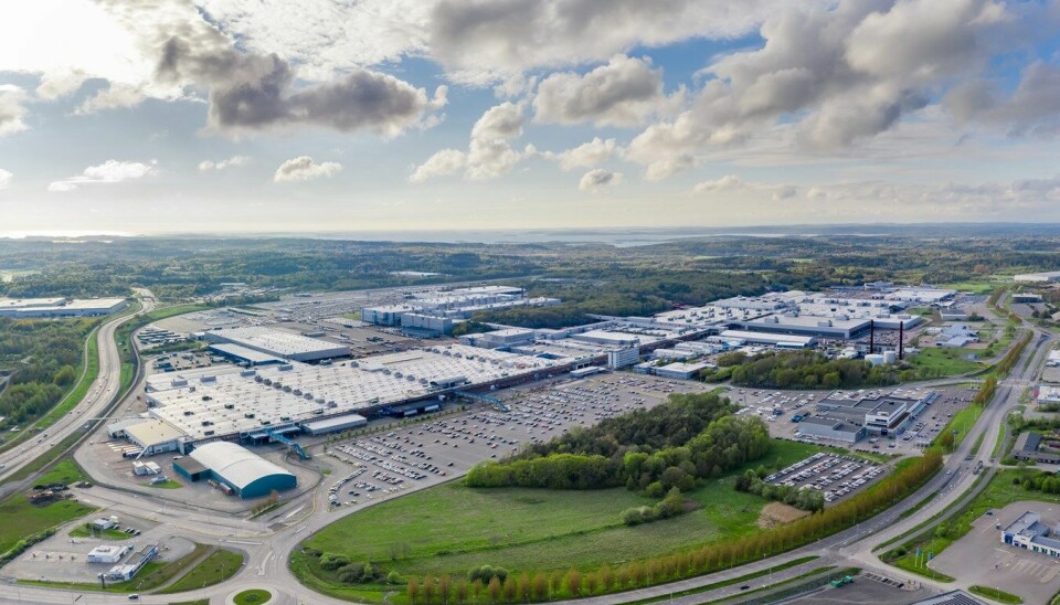 Volvos fabrikk i Torslanda er selskapets første klimavennlige bilfabrikk. 📸: Volvo / pressebilde
