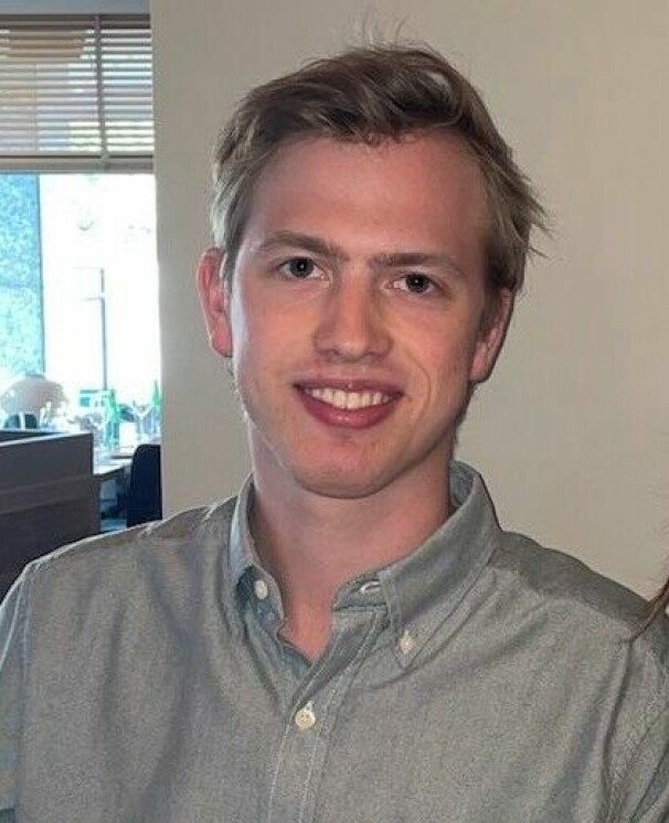 Software engineer Ole Løchen i SMOC.AI. 📸: Privat