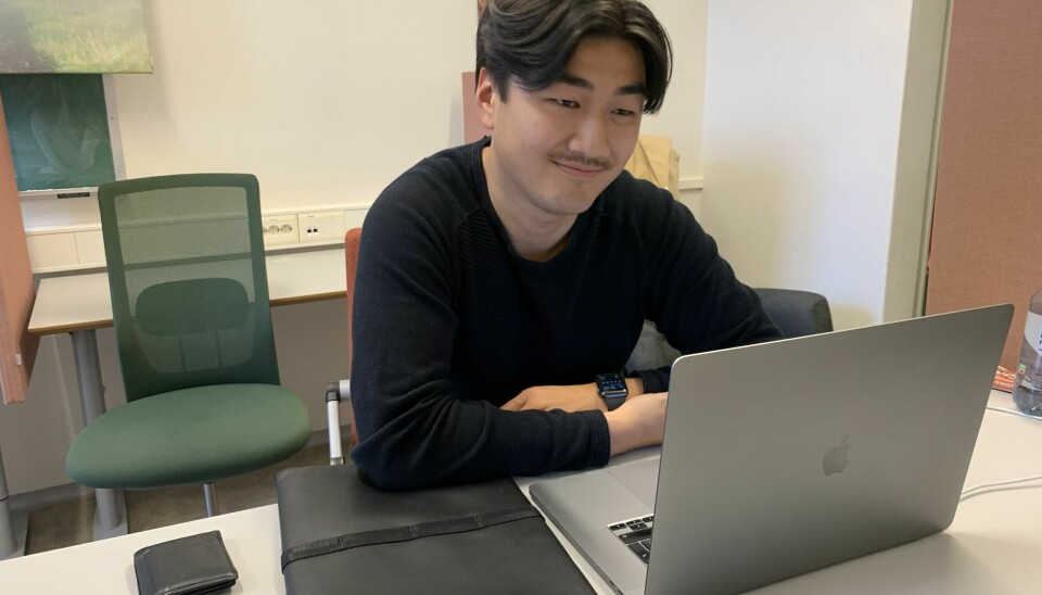 Casper Feng er student ved NTNU, og arbeider ved siden av studiet. 📸: Privat