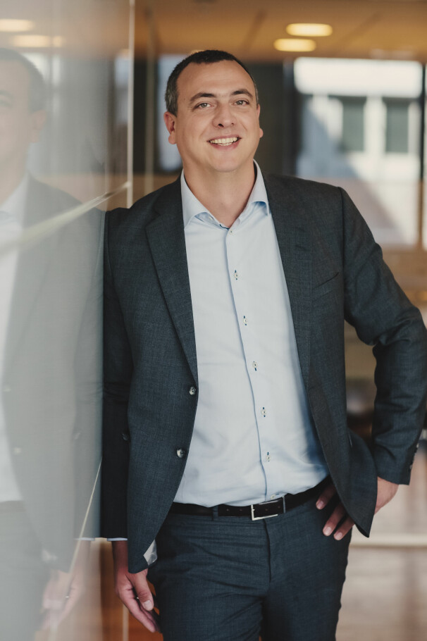 Leder for teknologi og digitalisering Kjetil Thorvik Brun i Abelia. 📸: Abelia/Ilja Hendel