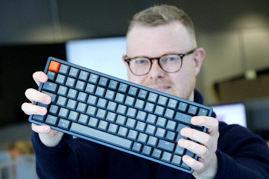 Keychron K2 skuffer mener fagredaktør Jørgen Jacobsen. 📸: Ole Petter Baugerød Stokke