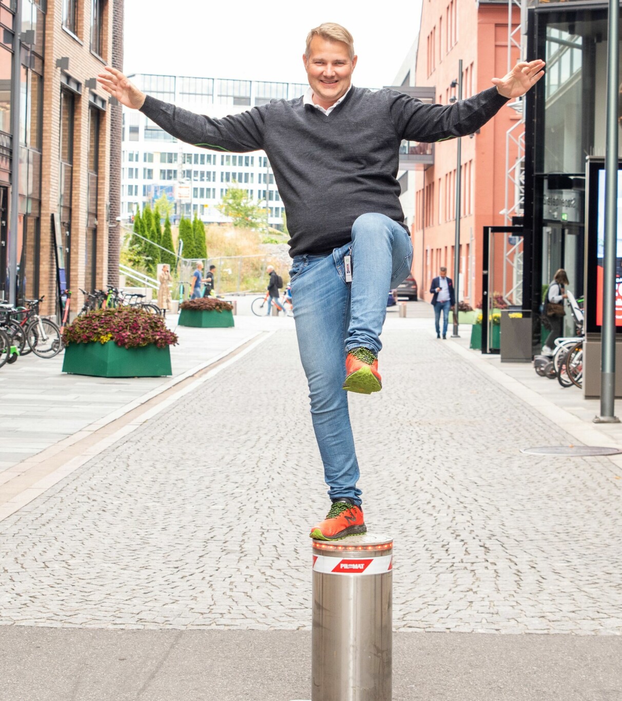 Mange utviklere er opptatt av å velge en jobb basert på verdier, ifølge Seksjonssjef Charles Skipperstøen ved NITOs kompetansesenter. 📸: NITO
