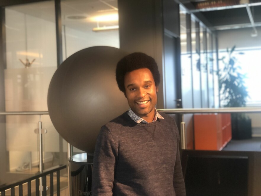 Omar Richardson har fått seg jobb som data scientist hos Simula Consulting.