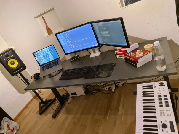 Du får ett forsøk på å gjette én av hobbyene til Helge Sverre Hessevik Liseth. 📸: Privat