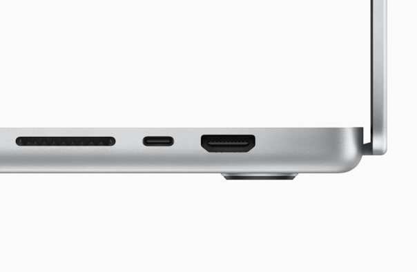 MacBook Pro 2021 får flere porter. 📸: Apple