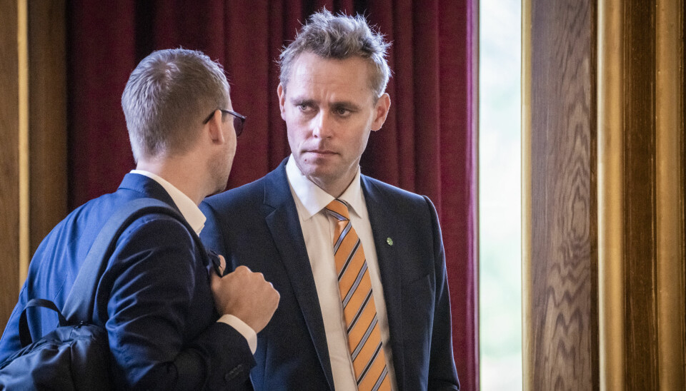 - Næringslivet har et stort behov for mennesker med IKT-kompetanse, derfor er dette et område som regjeringen ønsker å prioritere når den skal trappe opp tallet på nye studieplasse, forteller Ola Borten Moe til kode24. 📸: Ole Berg-Rusten / NTB