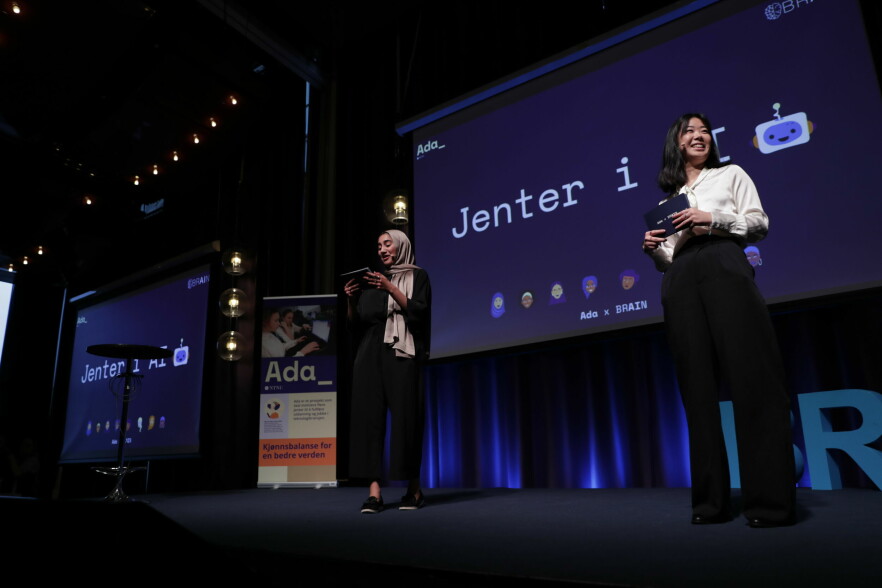 Ada og BRAIN NTNU arrangerte nylig sitt frokostseminar Jenter i AI, hvor målet er å inspirere flere kvinner til å jobbe med kunstig intelligens. 📸: Kai T. Dragland / NTNU