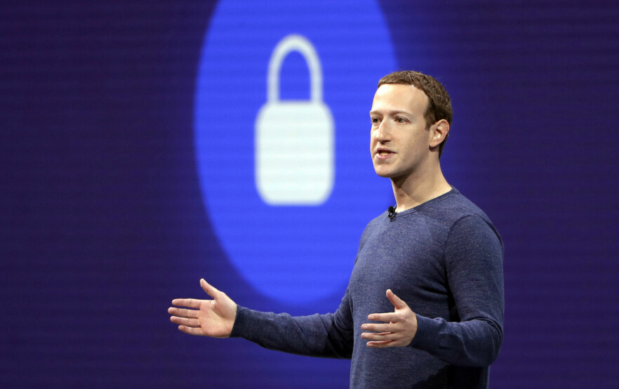 Facebooks skaper Mark Zuckerberg skal ha all makt i selskapet. 📸: AP/Marcio Jose Sanchez/NTB Scanpix