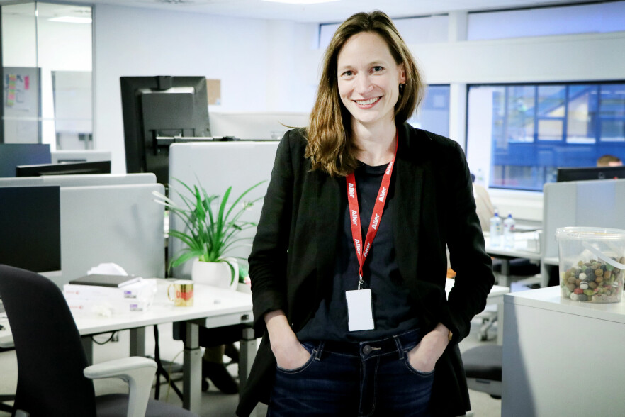 Lisa Malvina Wisløff vil at sjefer skal være åpne om hvordan og hvorfor vi skal bruke kontoret framover. 📸: Ole Petter Baugerød Stokke
