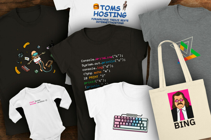 På shop.kode24.no kan du kjøpe mer kode24-merch enn du trodde du trengte.