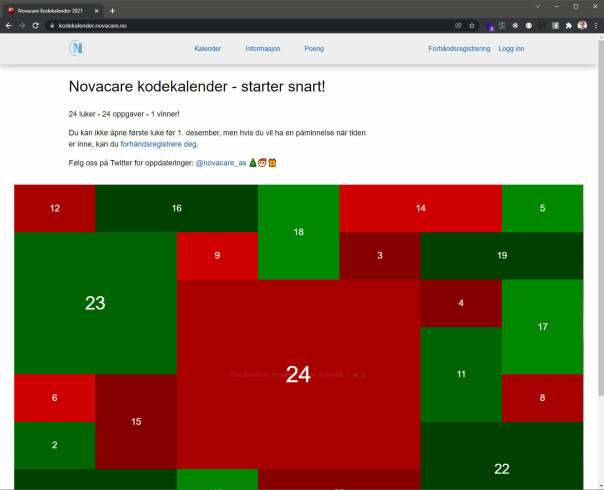 Her er årets julekalendere for utviklere, jula 2021