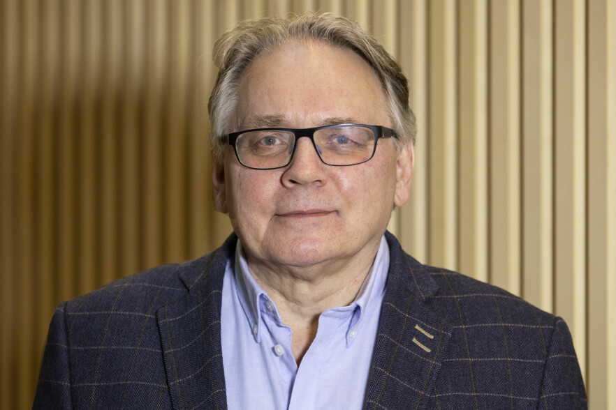 Morten Myrstad er daglig leder i konsulentselskapet The New Company, og initiativtaker bak nyhetsbrevet Kaupr News, om blant annet kryptovaluta. 📸: Privat