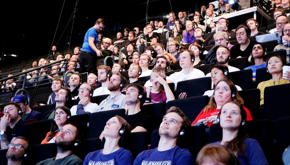 Fulle rader av utviklere, slik som på JavaZone 2019, vil vi ikke se i år. 📸: Ole Petter Baugerød Stokke