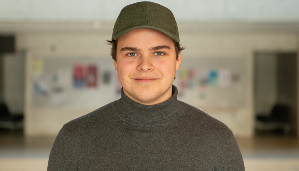 Mads Lundegaard slår et slag for teknologien gRPC. 📸: Privat