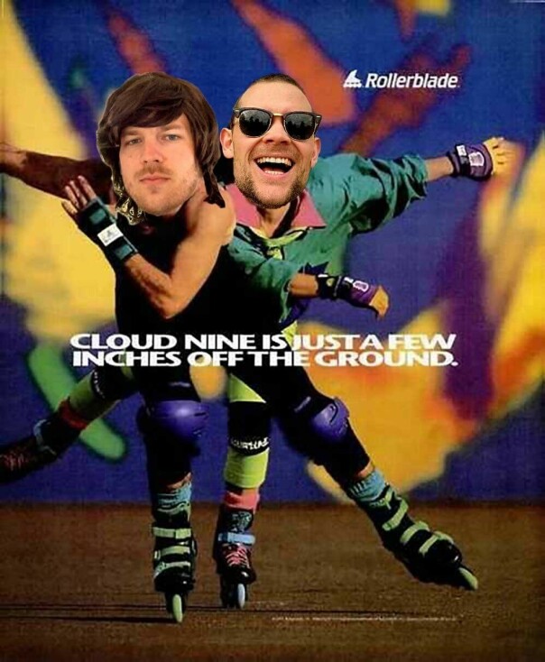 Det er frontendutvikleren Erik Borge og designeren Erlend Storaker som har laget nettsiden. 📸: Privat.