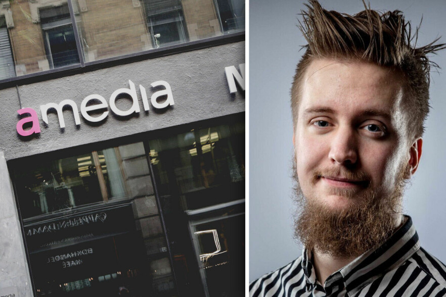 Vetle Larsen, seniorkonsulent i Aztek, har fulgt nøye med på angrepet mot Amedia. 📸: Aztek / Vidar Ruud / NTB