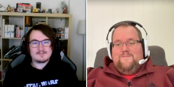 Petter 'Petter' Høgmo Kaspersen og Vegar 'Nullsprite' Norman er på Norsk Programmering for både det faglige og det sosiale.